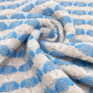 2/28NM 60% Organic Cotton 30% Nylon 10% Wool (RWS) Cotton Nylon Wool HS22-0011 Cashmere Wool Yarn