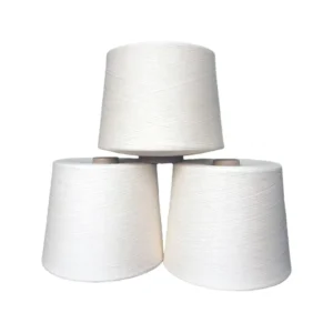 2/32s 50% Organic Cotton 50% Recycled Polyester Spun Yarn for Socks