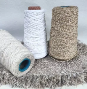 2 8 Ply Cotton Blended Yarn OE Technics Dyed for Knitting Use Carpet Socks Gloves Manufacturing Eco Friendly