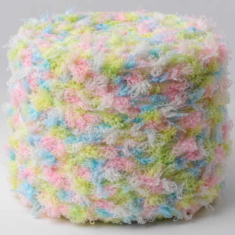 ポ*コ様 Y.A.R.N 2.2 Nm Polyester Knot Yarn Knitted and Woven Standard Evenness Z