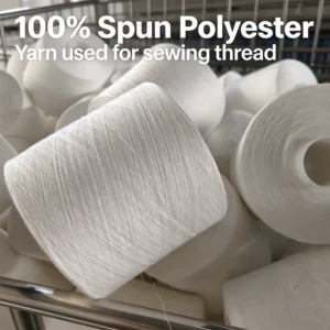 20 2 20 3 40 2 Dyed 100% Spun Polyester High Tenacity Oeko Tex Certified Sewing Yarn for Jeans Workwear Denim