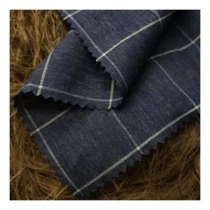 21045 Pure Organic 55% Hemp 45% Tel Woven Natural Fiber Fabric for Clothing