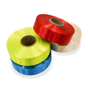 225D FDY Normal Strength 100% Polyester Filament Yarn Dyed for Industrial Embroidery Sewing Anti Bacteria Eco Friendly Features