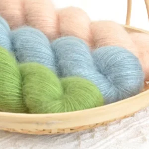 23 Colors 50g Mohair Yarn DIY 60% Mohair 40% Alpaca Blended Yarn Fancy Yarn for Knitting