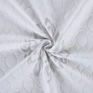 230Gsm Jersey Knit Organic Cotton Fabric Fabriqe Cotton Jacquard Fabric