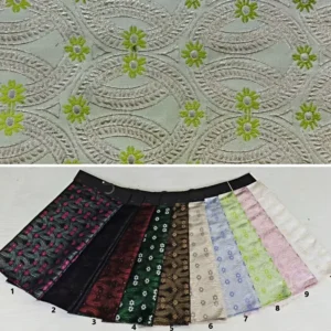 231gsm Custom Brocade Jacquard Fabric Factory Fabric for Elegant Outcoat Dress