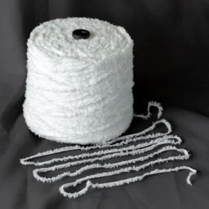 24 Lint-free White Half-side Velvet Fancy Yarn Carpet Home Clothing Socks Raw Material Yarn Standard Twist