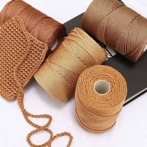 240g Light Viscose Ice Rope 3mm Poliester Yarn Nylon Ice Yarn for Knitting