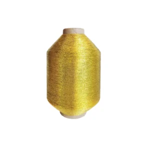 25mic 1/100′ Polyester 75D*2 MX Embroidery Lurex Gold Metallic Yarn Sparekle for Crochet