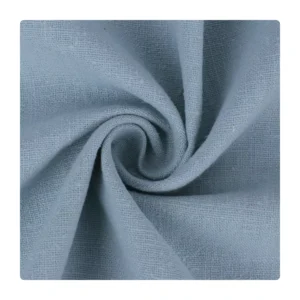 260 GSM Ramie Cotton Blend Sand Washed Twill Woven Fabric 48 to 50 in Wide for Jackets