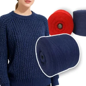 28NM/2 Acrylic Blended Worsted Yarn Dyed Fancy Yarn for Knitting Embroidery and Sewing