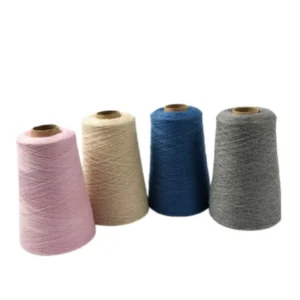 28S/2 High Elastic Rich Color Core-spun Yarn 50% Viscose 28% Nylon 22% PBT Blended Textile Factory Excellent Color Fastness