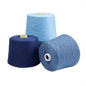 28S/2 Vibrant Yarn Texture Dyed Eco Friendly High Tenacity Core spun Blended Yarn 50% Viscose 30% Nylon 20% PBT Textile