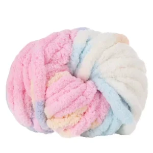 2cm DIY Knitting Chunky Chenille Microfiber Yarn Throw Blanket Yarn