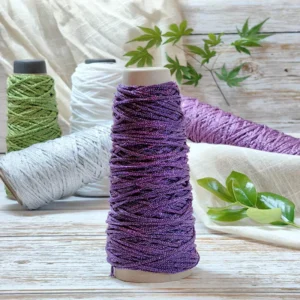 2mm Metallic Thread Free Sample Fancy Yarn Different Color Dyed for Sewing for Curtain Tassel Fringe and Knitting Cone Cloth