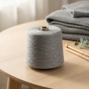3# Grey 21S Ring Spun 100% Polyester Yarn High Tenacity Sewing Thread Raw Pattern for Sports Socks Work Cloth