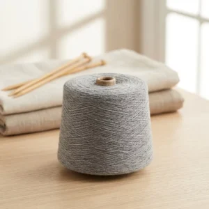3# High Tenacity Raw Grey 21S 100% Polyester Yarn for Sewing and Sock Production
