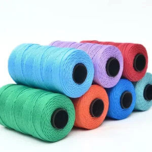 3 Strand Woven Summer Hat Cushion Doll Twisted Baler Twine Miltifilament Polypropylene Thread for Crochet Fishing OEM Service