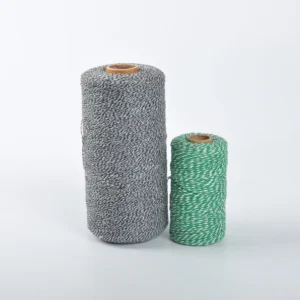 3 Strands Color Customized Ne 14/2 16/3 16/2 20/2 Carded Open End Cotton Polyester Yarn for Smock and Kente Fabric Knitting