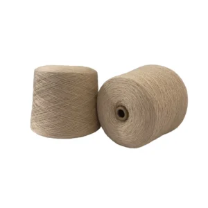 30% Merino Wool 70% Cotton Yarn Natural Fiber Recyclable Crochet Yarn Cashmere Fabric