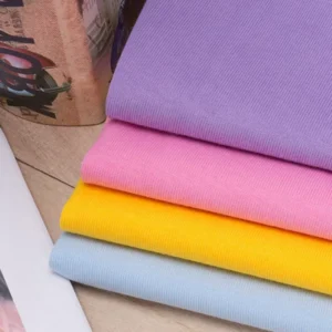 300 GSM Heavyweight Eco-Friendly Ring Spun Combed Organic Cotton Jersey Fabric 100% Cotton for Home Decor & Outdoor Use