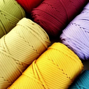 300g Round Polyester Yarn 4mm Can Be Used for Hand Knitting