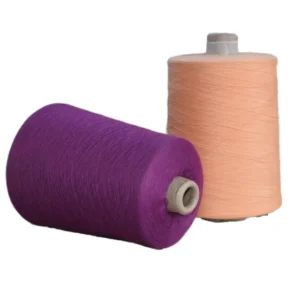 30S 2 Semi-Worsted Fancy Yarn 100% Cotton Hand Knitting Dyed Pattern Socks Yarn