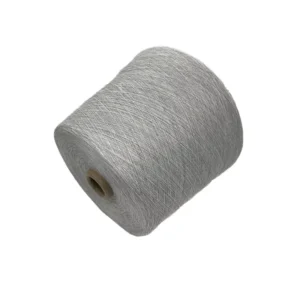 30s Knitting Yarn for Socks Recycled Carded Polyester Cotton Blended Dyed Pattern for Weaving