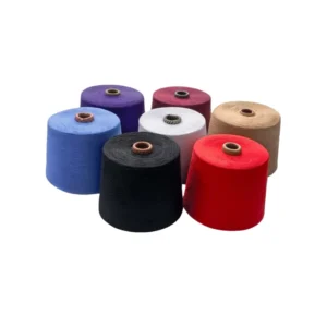 32S 100% Polyester Ring Spun Yarn Anti Pilling Eco Friendly & Recyclable Yarn for Socks