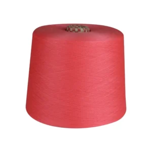 32s Spun Polyester Yarn Recycle Dope Dyed Color Polyester Socks Color Knitting Yarn