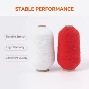 38# 40# 1007575 Polyester Nylon Blended Elastic Yarn for Socks and Knitting Thread
