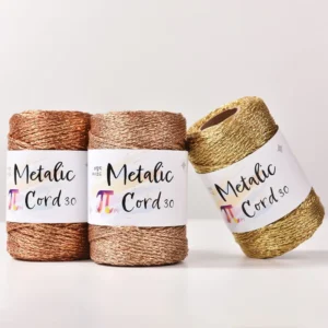 3mm Silver Wire DIY Hooking Thread Lurex Thread Hollow Cord Gift Box Packaging for Knitting