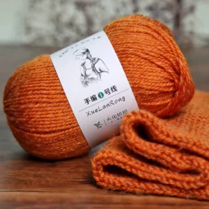 4 Ply Wool and Acrylic Blended Yarn 100g for Knitting and Crochet