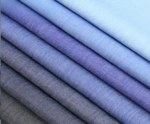 4 oz Premium Quality Organic Cotton Fabric Pure Color Fine Yarn Denim Interlock Weave Customizable Upholstery Shirt Boys Girls