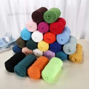 400g Big Roll T shirt Yarn Crochet Knitting Yarn for Handbag