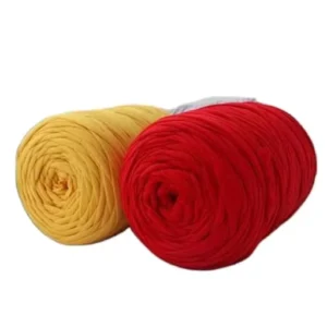 400g T Shirt Yarn Bag Hand Woven Baby Cradle Bed Hand Crocheted Polyester Fancy Yarn