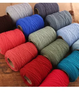 400g Yarn Cone Eco friendly 5ply Rugs Carpet 100% Acrylic Tufting Yarn High Tenacity Anti Pilling for Knitting Tufting