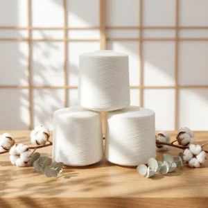 40s/3 Regenerated Polyester Sewing Yarn Recycled Poly Corespun