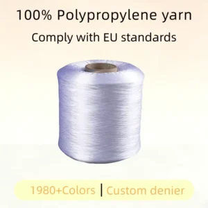 450D White Polypropylene Yarn That Meets EU Standards Is Suitable for Goods Fixing Strap Etc