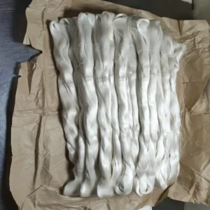 4A Natural Mulberry Raw Silk for Hand Knitting Weaving Knitting Material