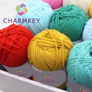 4Ply Soft 100% Acrylic Cotton Yarn Milk Cotton Yarn Crochet Baby Yarn for Hand Knitting