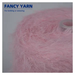 4cm Premium Polyester Faux Mink Yarn for Luxe Knitting Decor Gold Supplier