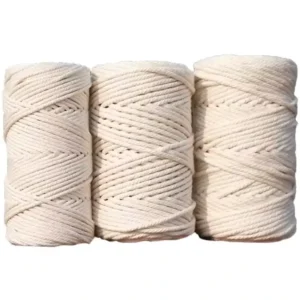 4mm 100% Cotton Thread 4 Strands Twisted Abrasion Resistant For Cross Stitch Embroidery 45 Colors Available DIY Crafts Supplies