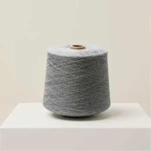 #5 Dark Heather Grey 32S Medium Fine Ring Spun 100% Polyester Yarn High Tenacity High Color Fastness Fade Pill Resistant Sewing