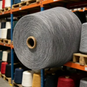 #5 Grey 16S High Tenacity 100% Spun Polyester Yarn Thick Texture High Gram Weight Sturdy Sewing Thread with Raw Pattern