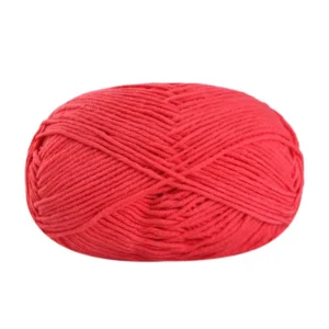 5 Ply Milk Cotton Soft 60% Cotton 40% Acrylic Blended Knitting Yarn Thread for DIY Crochet