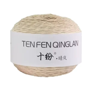 5 Skeins Gradient Core Spun Yarn 100% Organic Cotton Hand knitted Shawl Bouquet Sweater Yarn DIY Long staple Knitting
