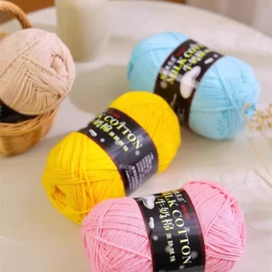 5-strand Authentic Shengtang Combed Textile Fancy Five-ply Milk Cotton Scarf Yarn Special Prices