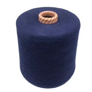 50 50 Cotton Polyester Blended Knitting Yarn Dyed Recycled Acrylic Core Spun Competitive Factory Price TC Spun Yarn Knitting