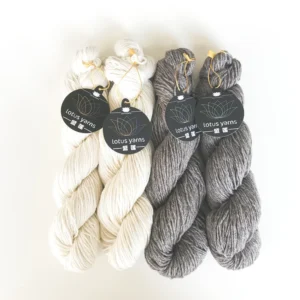 50% Silk 50% Tibetan Yak 165m/50g Blended Undyed Natural Fiber Knitting Yarn for Hand Dye